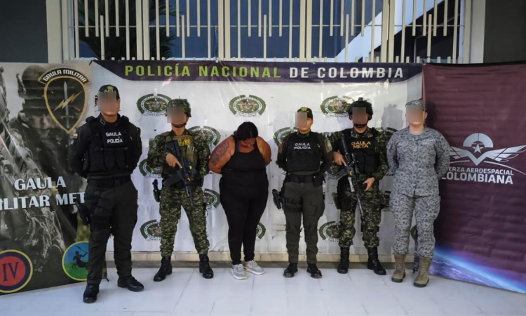 Capturada extorsionista en Villavicencio