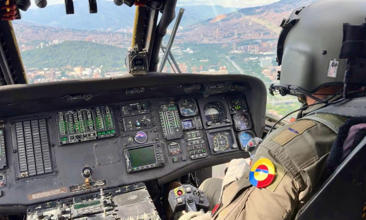 Despliegue operacional aéreo durante Semana Santa