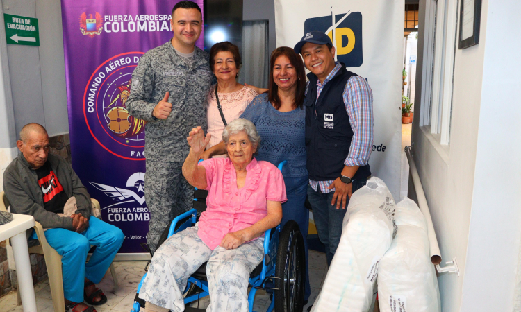 Entrega solidaria llevó esperanza a personas de la tercera edad en Cali