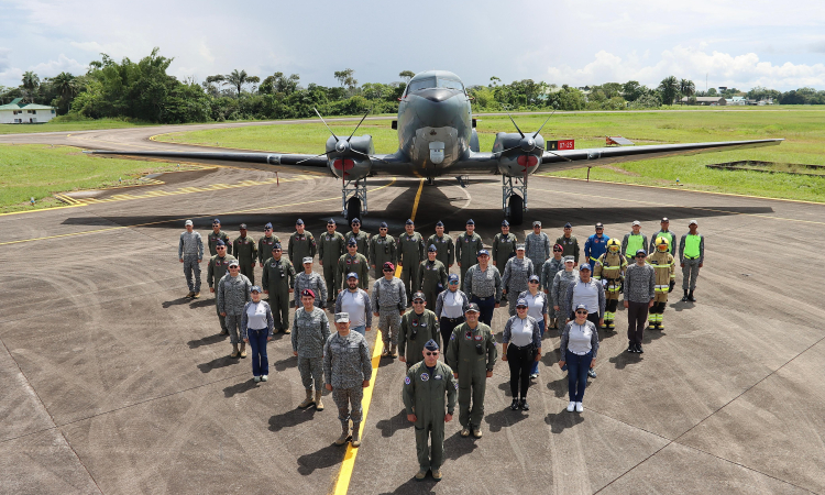 ⁠Visita estratégica en Caquetá, destacó capacidades operacionales en el suroniente colombiano