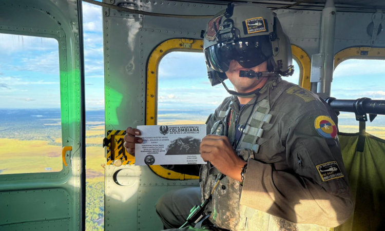  Desde el cielo Grupo Aéreo del Oriente promueve campañas de prevención
