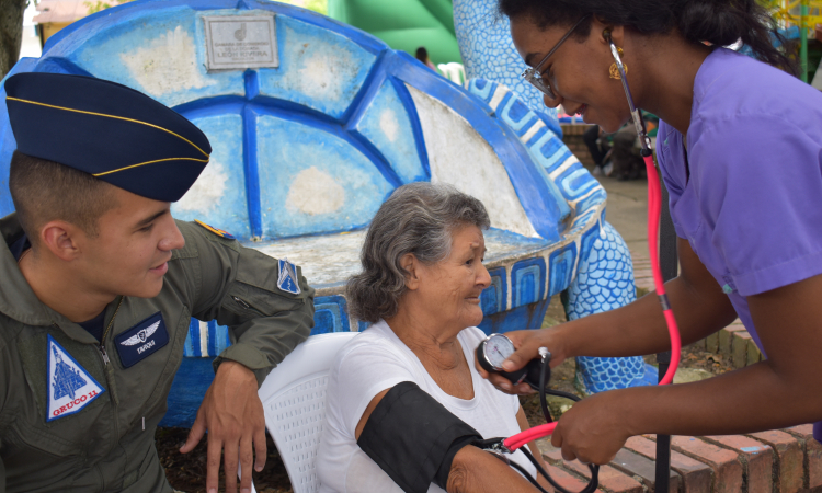 Habitantes de Guarinocito recibieron atención medica con vocación y sentido social