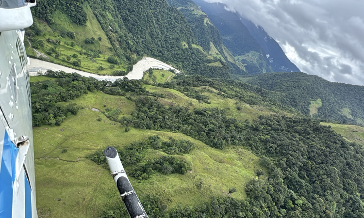 Nueva verificación aérea para buscar al parapentista perdido en Meta