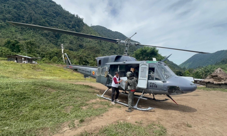 Transportados medicamentos a comunidad indígena Kogui afectada por brote de tos ferina