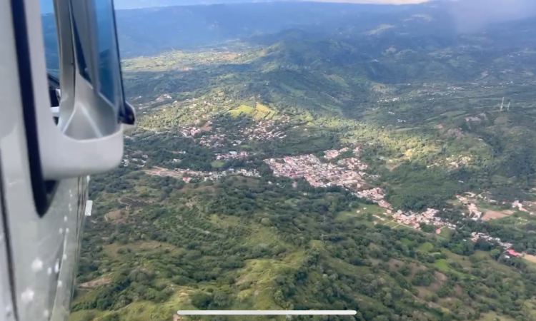 Helicópteros recorrieron zona rural en búsqueda del sacerdote desaparecido