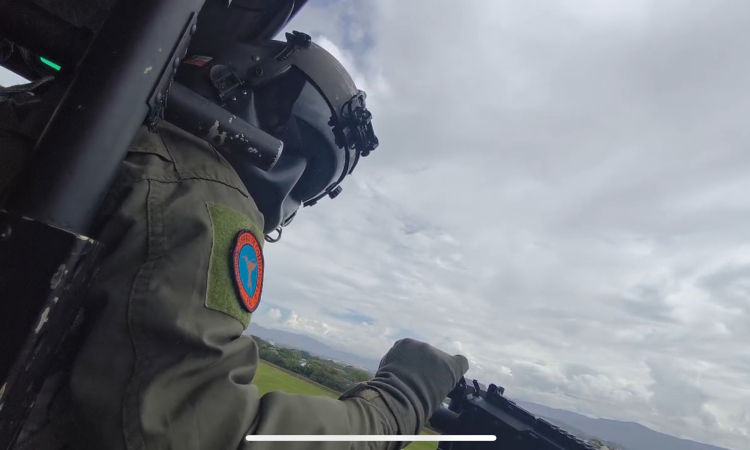 Aeronaves desplegadas en los departamentos de Huila, Tolima y Cundinamarca
