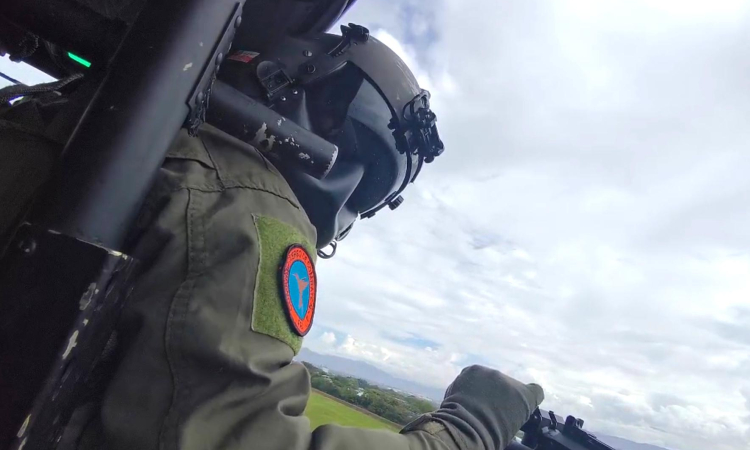 Aeronaves fueron desplegadas en los departamentos de Huila, Tolima y Cundinamarca