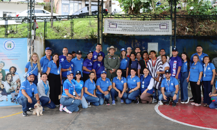 Comunidad indígena de Villavicencio recibió atención integral