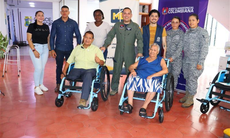 Personas con movilidad reducida continúan recibiendo ayudas en el Valle del Cauca