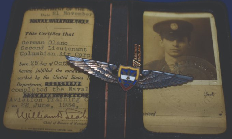 90 años del fallecimiento del Capitán Germán Olano, pionero de la aviación colombiana