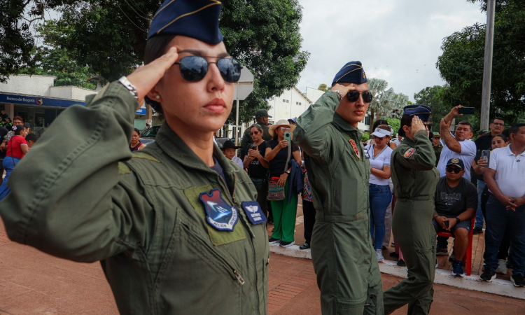 La capital del vichada respiró honor y compromiso celebrando la libertad