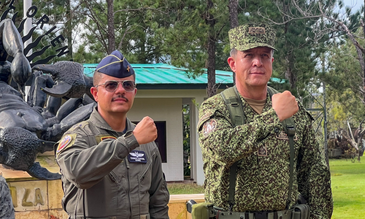 Comandante de las Fuerzas Militares visita GAORI y reconoce su papel estratégico