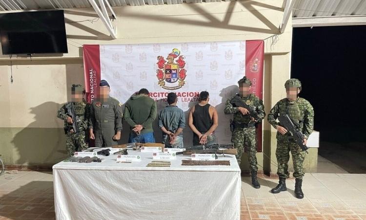 Capturados tres integrantes del Clan del Golfo en Bolívar