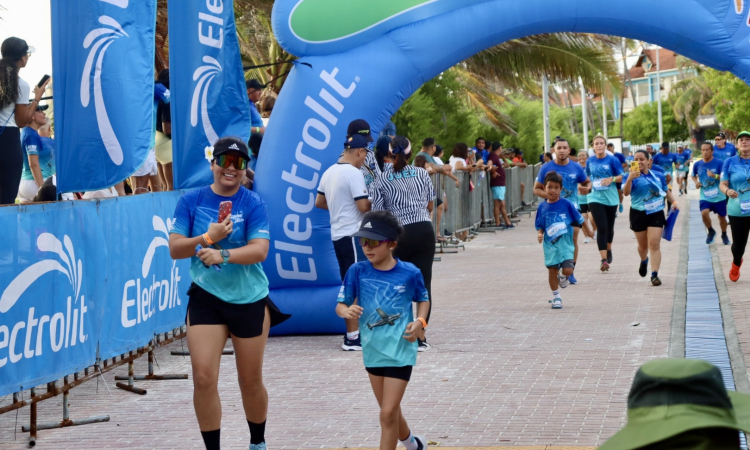 San Andrés vibró con la quinta edición de “Corre como el viento”