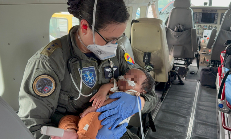 Con éxito fue realizado traslado médico de menor de edad hasta San Andrés
