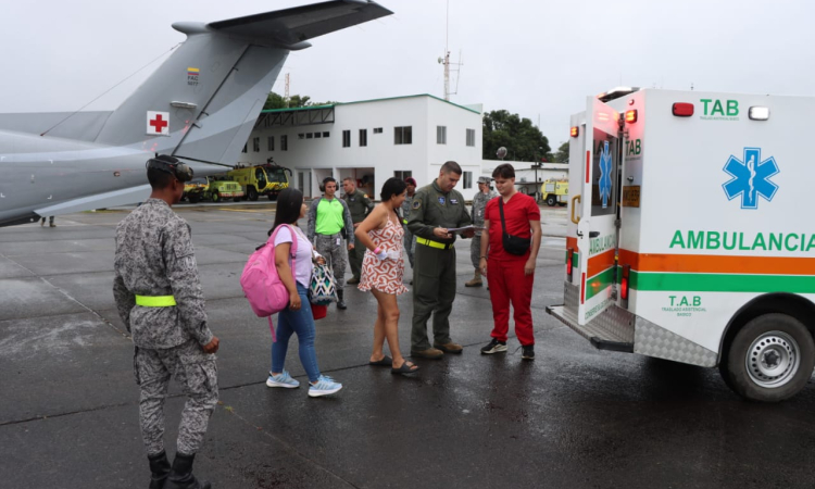 Mujer embarazada fue trasladada desde La Macarena a Villavicencio