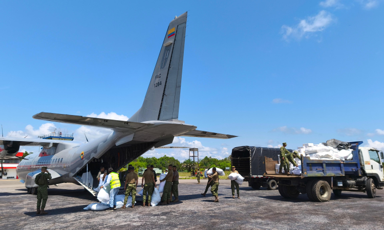 Ayuda humanitaria llega a las poblaciones más vulnerables del Guainía