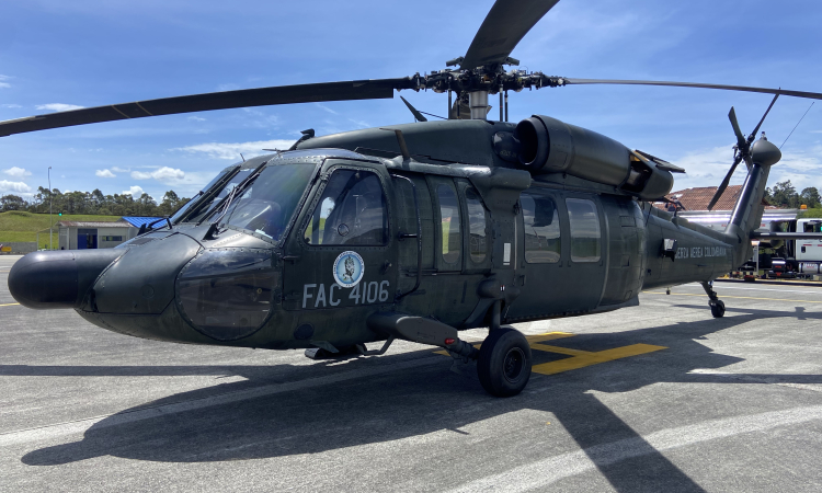 La FAC reactiva el helicóptero FAC 4106 y fortalece su flota UH-60