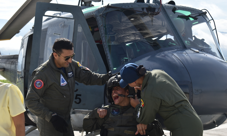 Miguel Ángel cumplió un gran sueño: ser piloto de su Fuerza Aeroespacial
