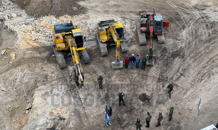 Continúan esfuerzos contra la minería informal en Cundinamarca