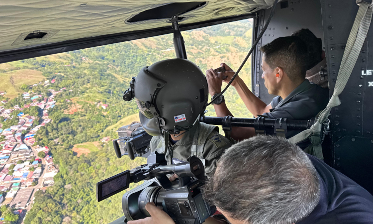 Periodistas del Magdalena Medio registraron desde el aire la consulta interpartidista nacional