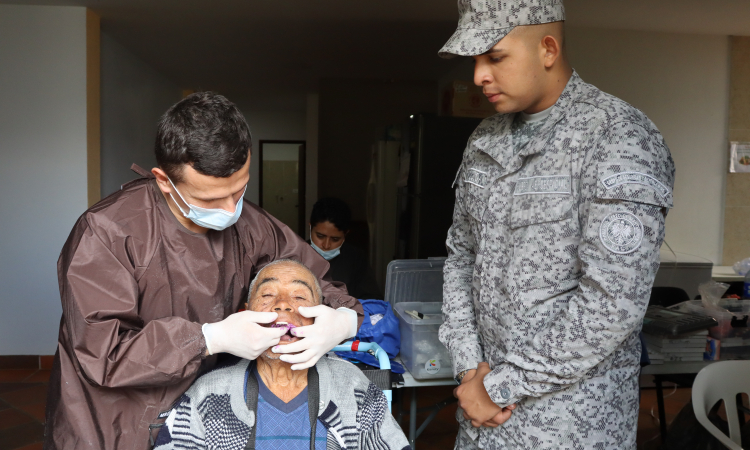 Actividad de Asistencia Médica y Humanitaria beneficia a familias de Sutamarchán, Boyacá