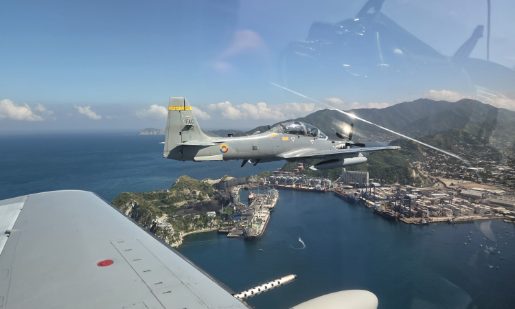 Seguridad aérea para la Cumbre CELAC en Santa Marta 