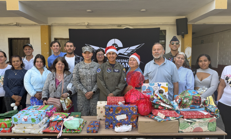 En la víspera de Navidad, la “Operación Gratitud” llegó a Rionegro