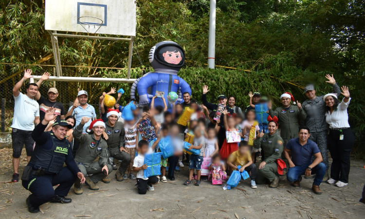 Operación Gratitud llevó Navidad, esperanza y sonrisas a comunidades del Magdalena Medio
