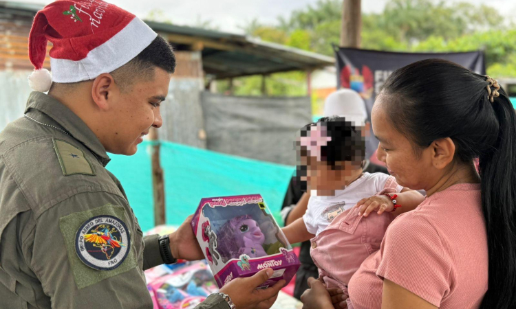 Operación Gratitud brinda alegría y sonrisas a las comunidades del Amazonas