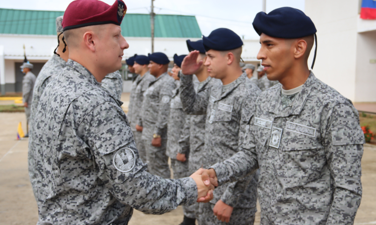 Imposición de boinas: jóvenes construyen un futuro solido al servicio de Colombia
