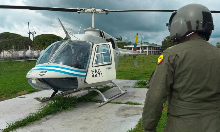 Desde el aire, se fortalece la seguridad territorial durante el Plan Retorno en Caquetá 