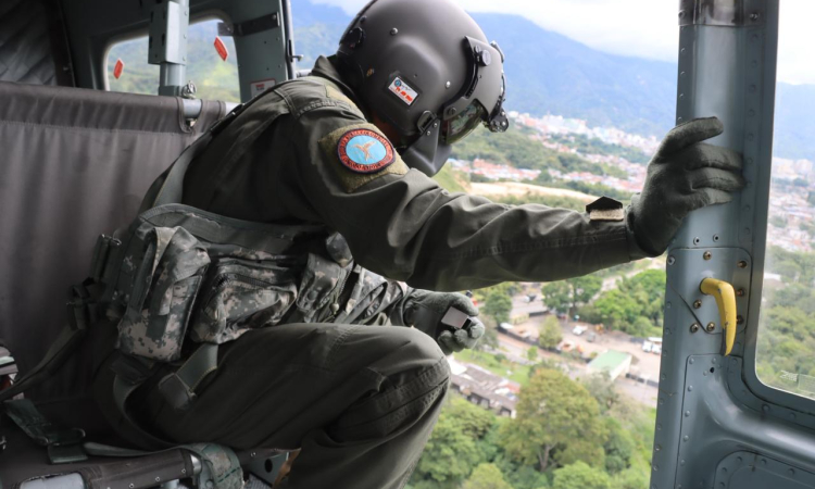 Capacidades aéreas para acompañar la movilidad durante el fin de semana 