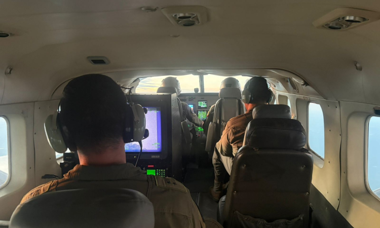 Desde el aire y la tierra se protege la Amazonía colombiana