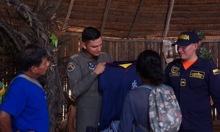 Manos solidarias llevan bienestar a la comunidad San Martín de Amacayacu,  Amazonas 