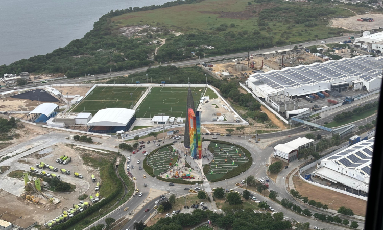 Seguridad aérea durante el Carnaval de Barranquilla