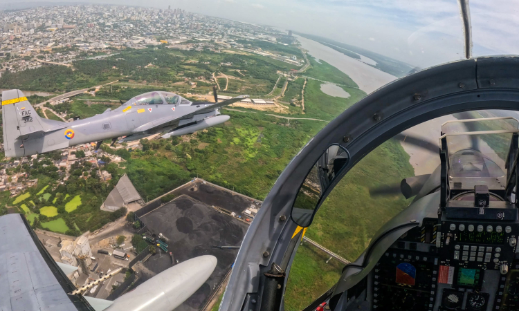 Vigilancia aérea en el Caribe contribuye a un viaje seguro