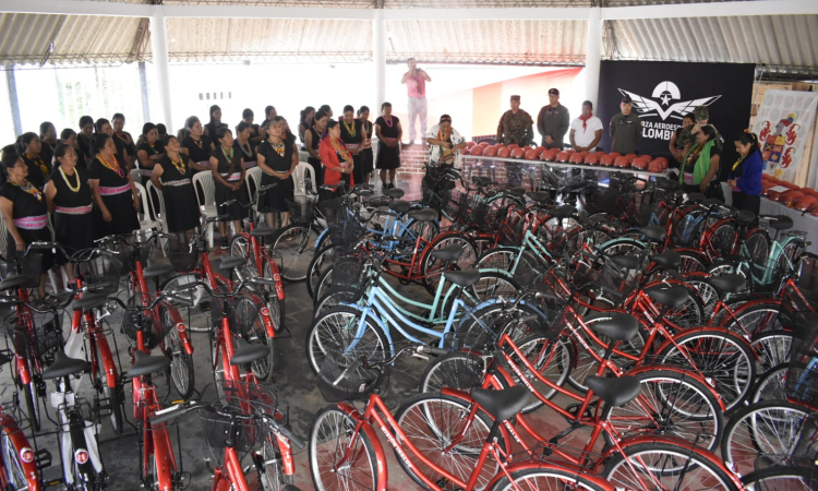  Articulación institucional entrega 44 bicicletas a comunidad indígena Inga de Mocoa, Putumayo