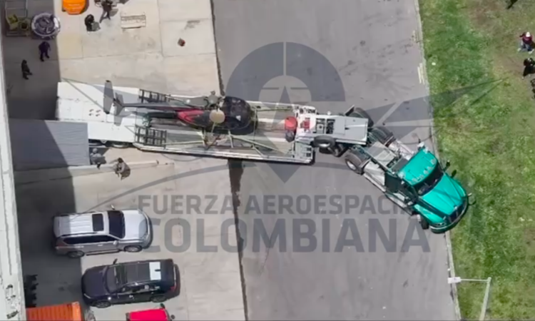Ejército, Fuerza Aeroespacial y Fiscalía incautan aeronave en Cundinamarca