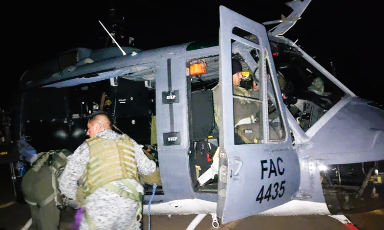 Operativo aéreo y terrestre permitió ubicar presuntos implicados en asesinato de policías