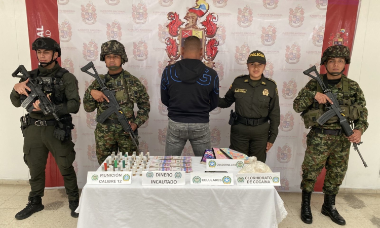 Capturado presunto colaborador del GAO-r Estructura Franco Benavides en Nariño