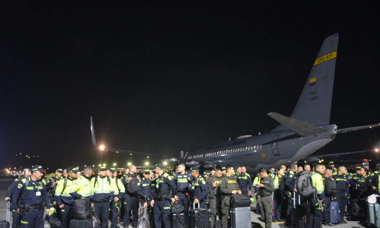 Despliegue aéreo fortalece seguridad electoral en Antioquia