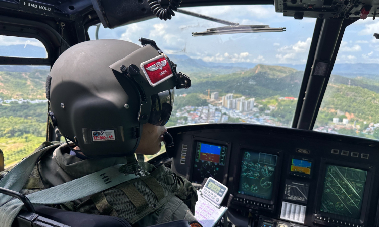 Operaciones aéreas refuerzan la seguridad electoral en Tolima, Huila y Cundinamarca