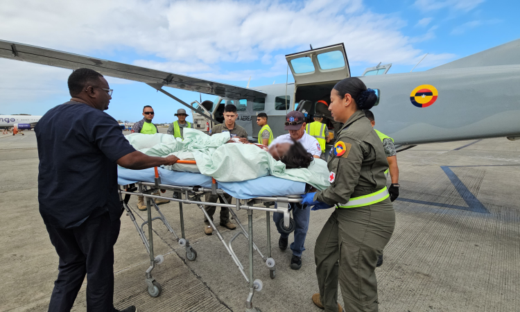 En una misma jornada fueron realizados tres traslados aeromédicos