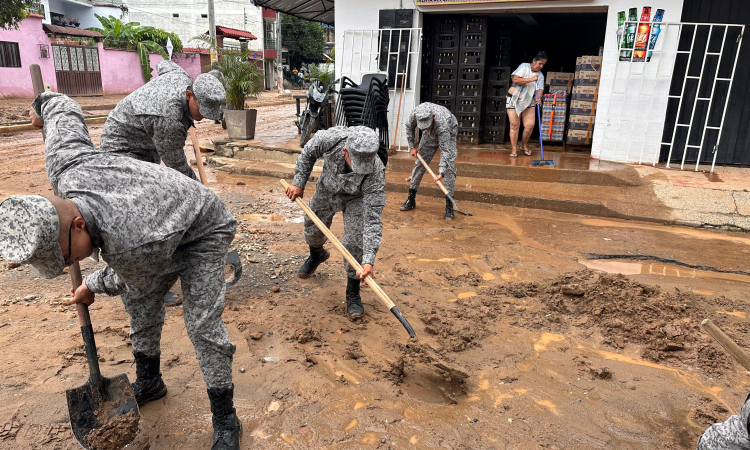 Fuerza Aeroespacial Colombiana apoya atención de emergencia en Melgar