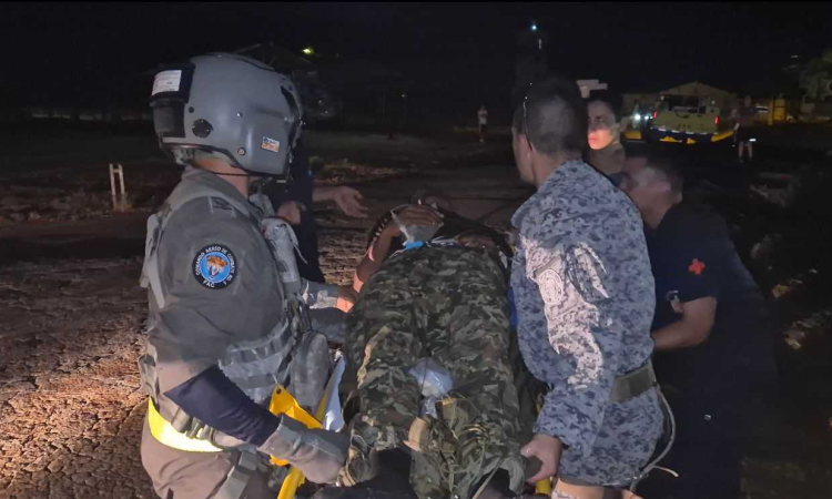 Tras atentado en el Caquetá, evacuación aeromédica salva militar herido