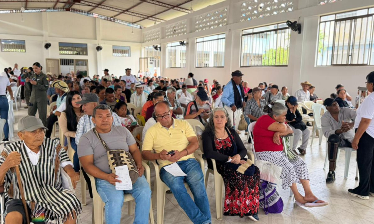 Fuerza Aeroespacial Colombiana lidera jornada médica y humanitaria en Leguízamo, en agradecimiento a la comunidad