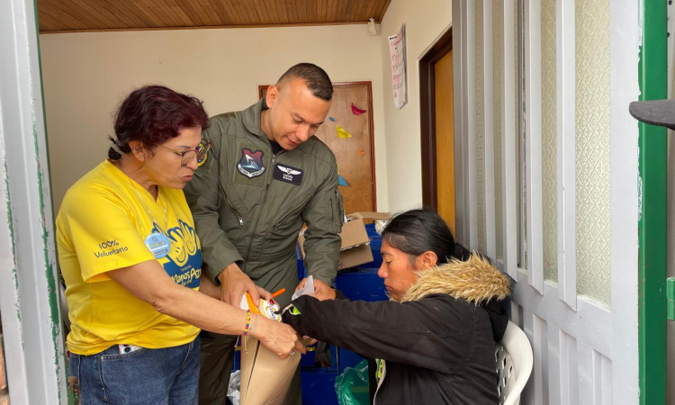 Actividad de Asistencia Médica y Humanitaria beneficia familias en Sutamarchán, Boyacá 