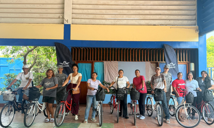 Bicicletas fueron entregadas a familias vulnerables en Malambo, Atlántico 