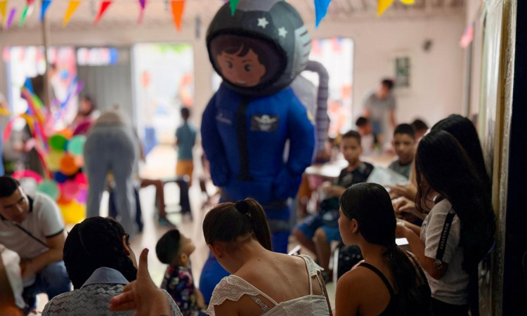Con actividades recreativas y acompañamiento, se fortalecieron lazos comunitarios en Melgar